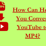 How Can Help You Convert YouTube to MP4?