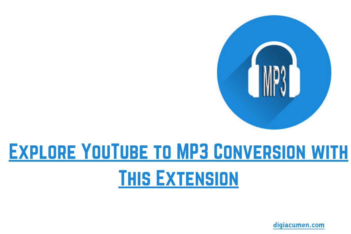 Explore YouTube to MP3 Conversion with This Extension