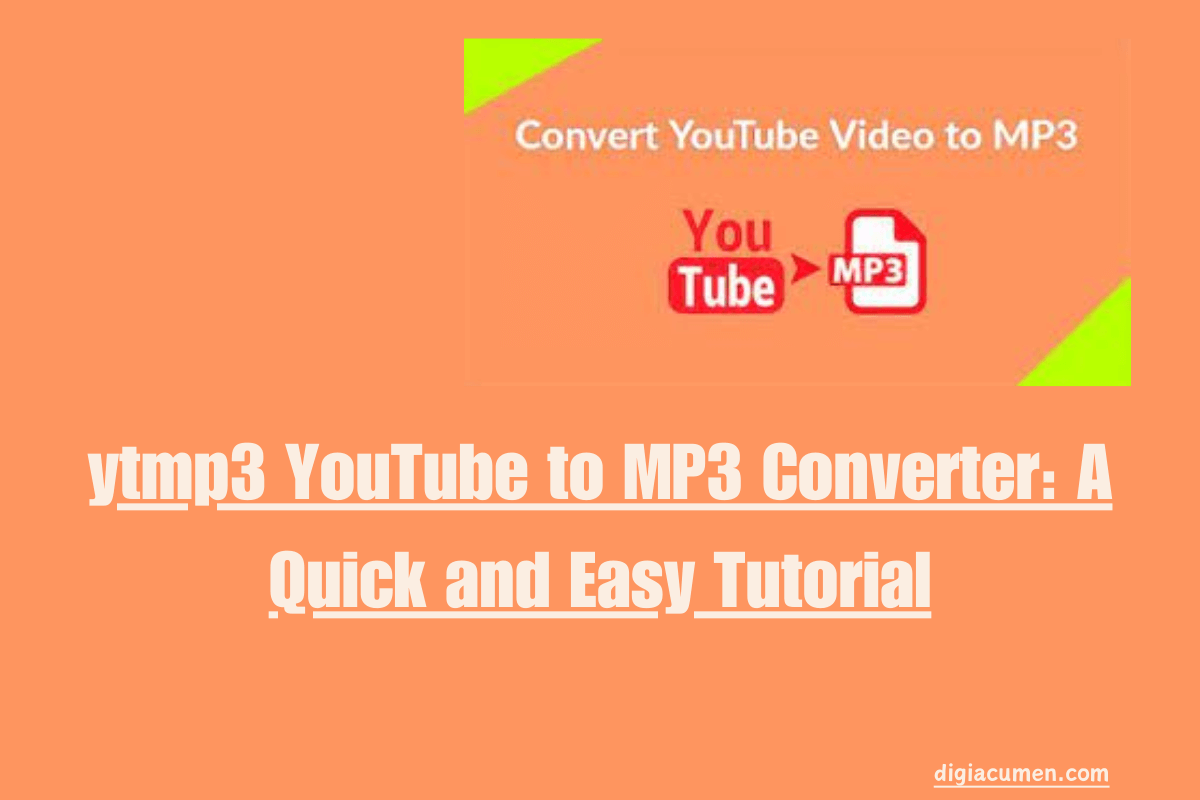 ytmp3 YouTube to MP3 Converter: A Quick and Easy Tutorial